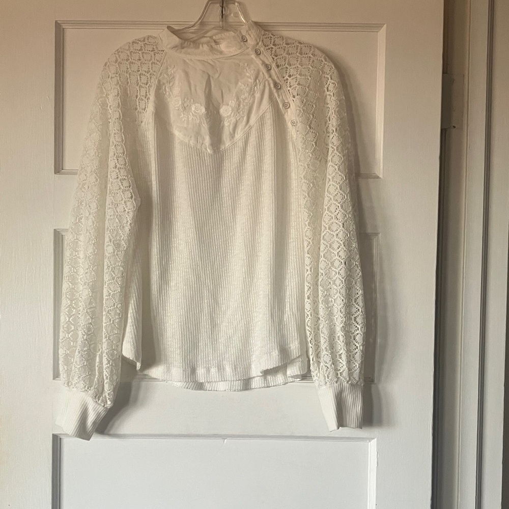 Versatile free people white top